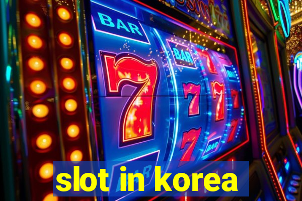 slot in korea