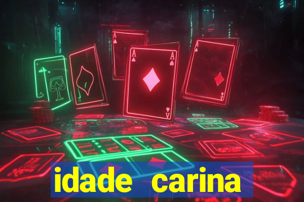 idade carina pereira globo esporte