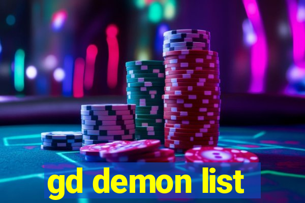 gd demon list