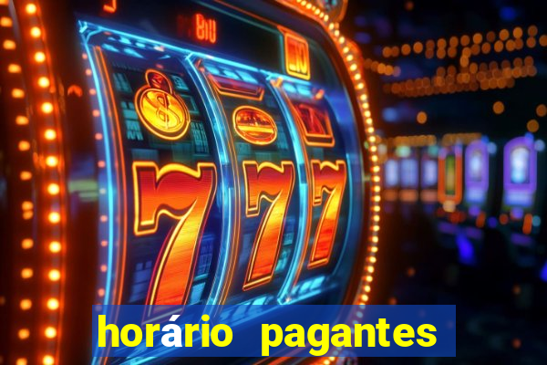 horário pagantes fortune tiger