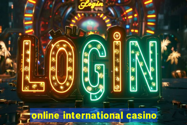 online international casino