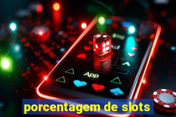 porcentagem de slots