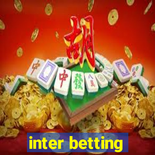 inter betting