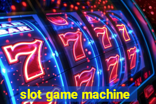 slot game machine