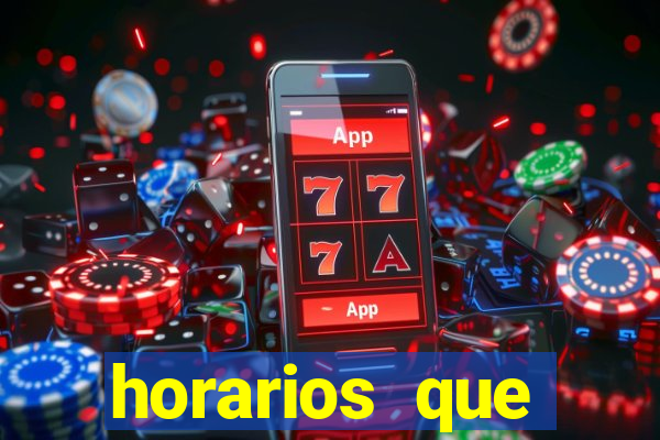 horarios que fortune tiger paga