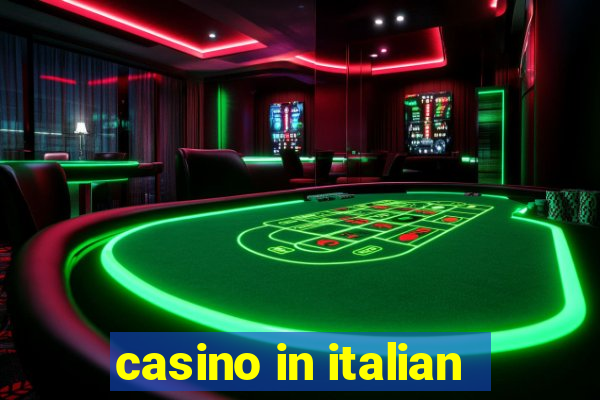 casino in italian