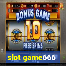 slot game666