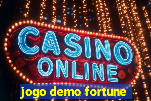 jogo demo fortune