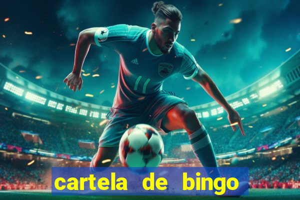 cartela de bingo cha de panela