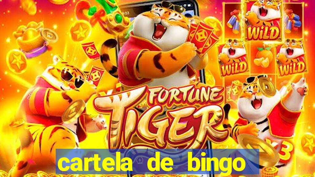 cartela de bingo cha de panela