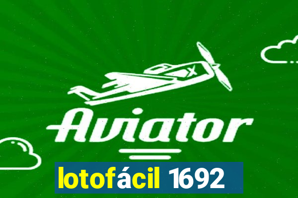 lotofácil 1692