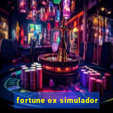 fortune ox simulador