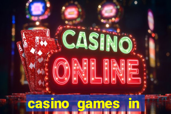 casino games in las vegas