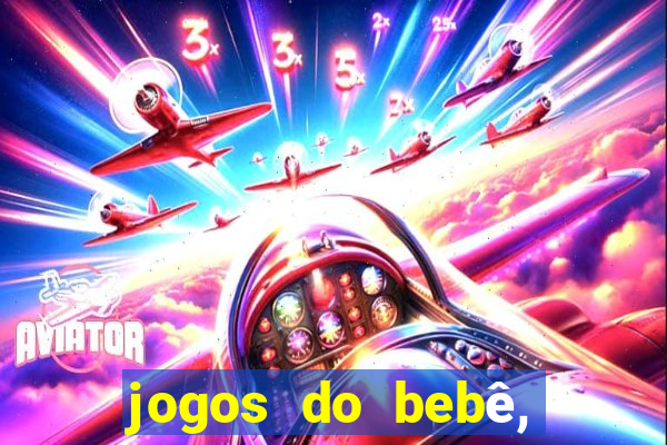 jogos do bebê, educativos. 2-4