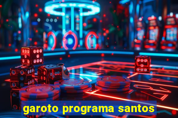 garoto programa santos