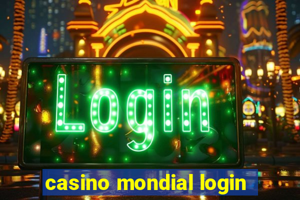 casino mondial login