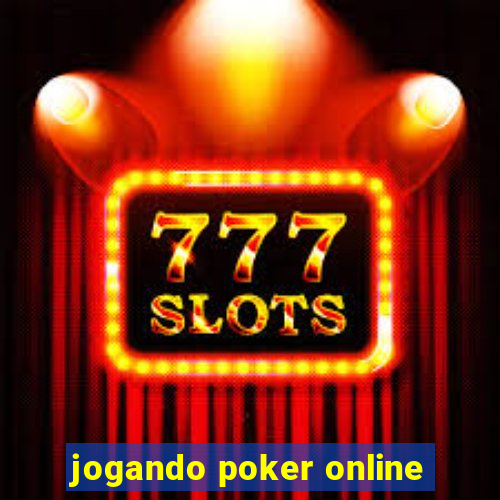 jogando poker online