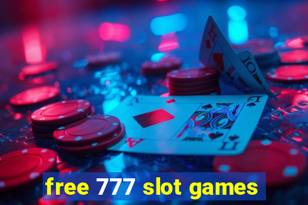 free 777 slot games