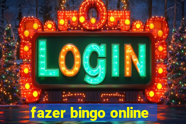 fazer bingo online