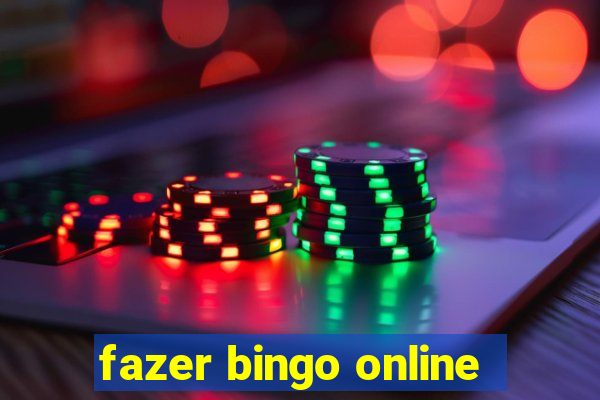 fazer bingo online