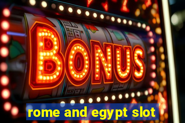 rome and egypt slot