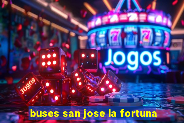 buses san jose la fortuna