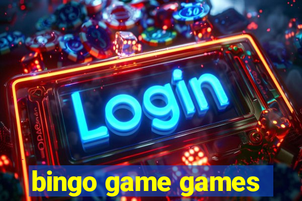 bingo game games