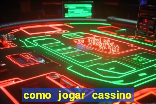 como jogar cassino no sportingbet