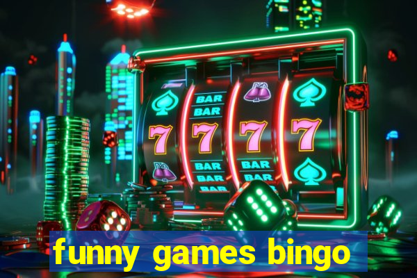 funny games bingo