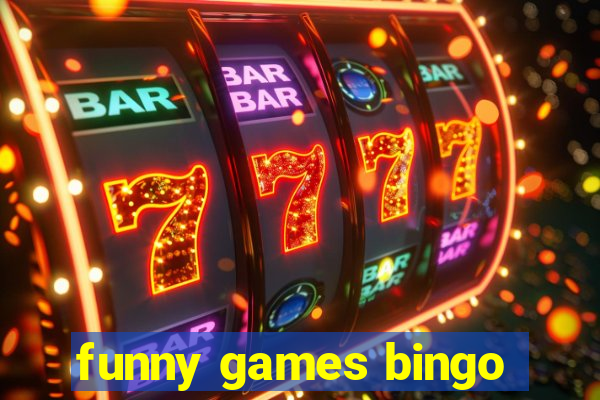 funny games bingo