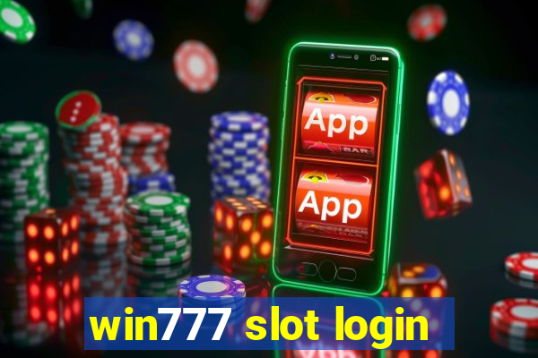 win777 slot login