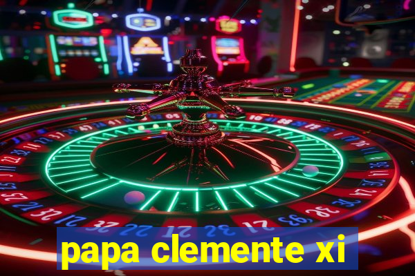 papa clemente xi