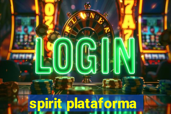 spirit plataforma