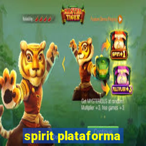 spirit plataforma