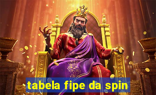 tabela fipe da spin