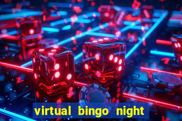 virtual bingo night with friends