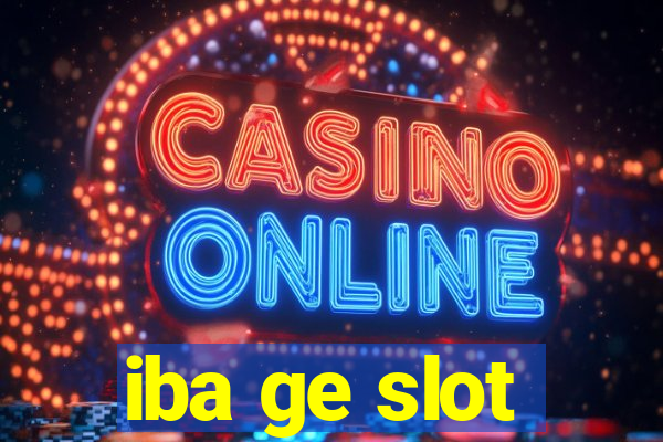 iba ge slot