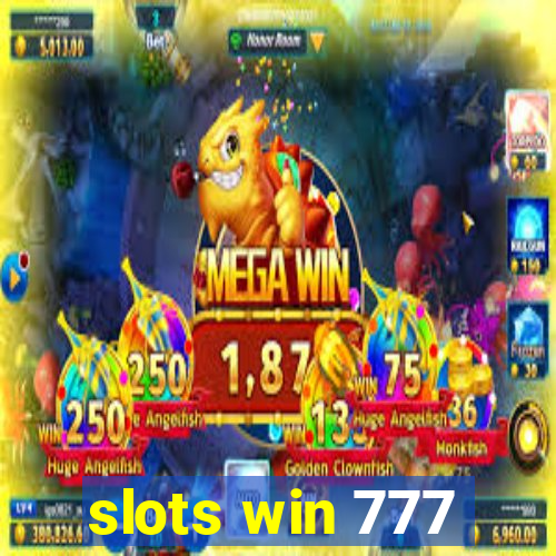 slots win 777