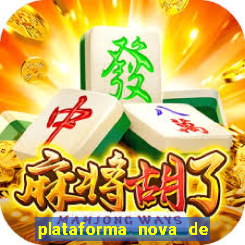 plataforma nova de jogo fortune tiger