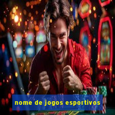 nome de jogos esportivos