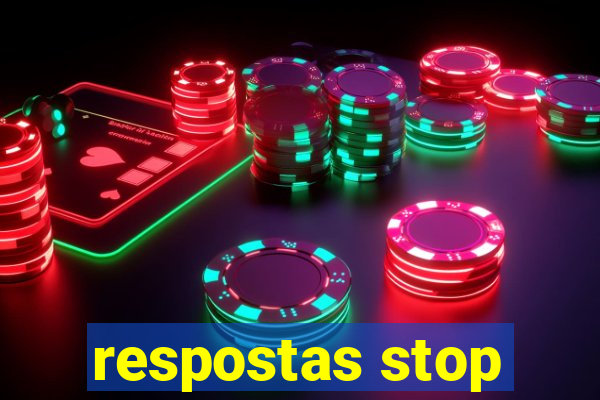 respostas stop