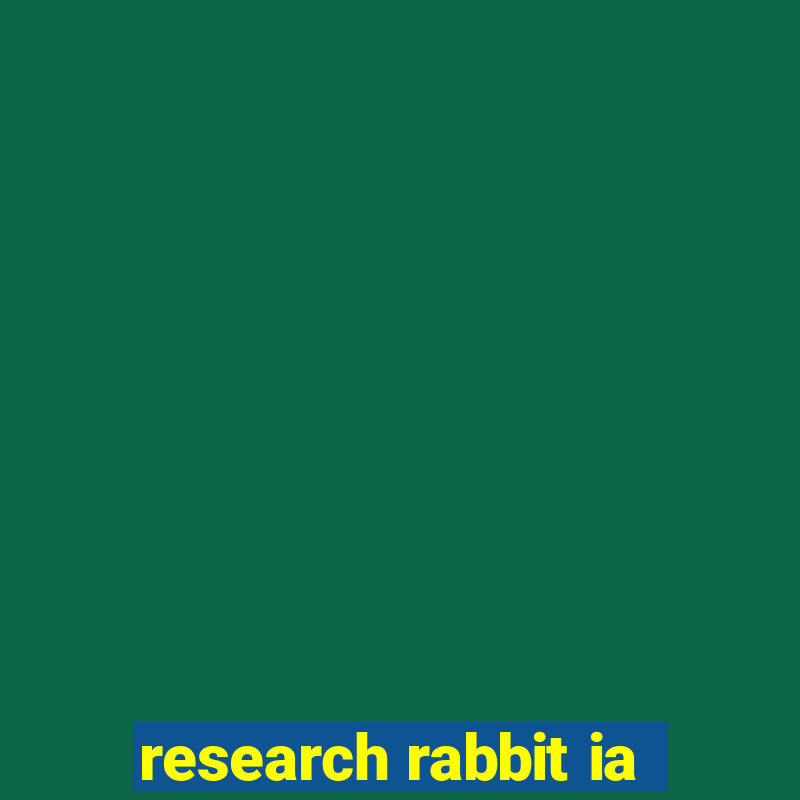 research rabbit ia