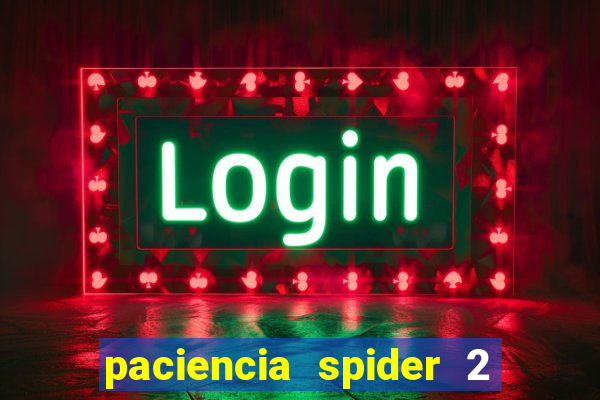 paciencia spider 2 naipes jogar