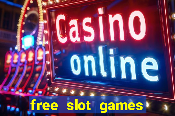 free slot games for real money