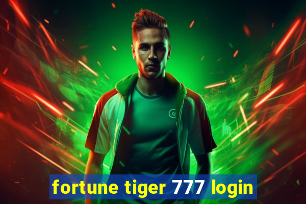 fortune tiger 777 login