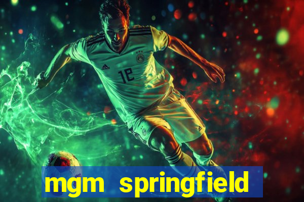 mgm springfield slot payout percentage