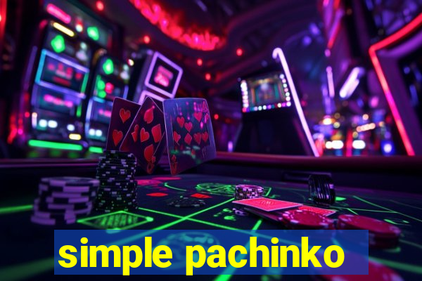 simple pachinko