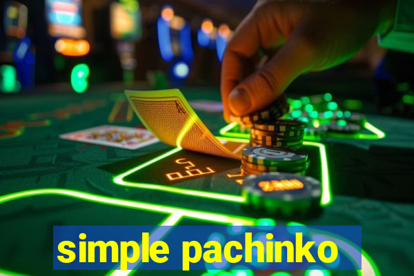 simple pachinko