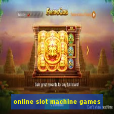 online slot machine games