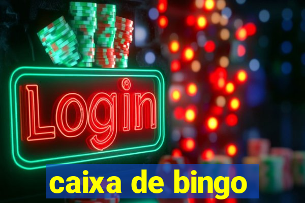 caixa de bingo